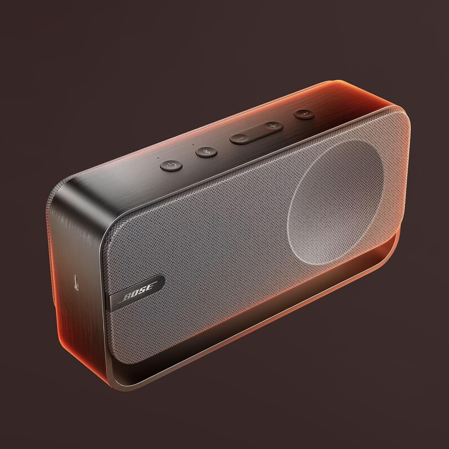 Soundlink Home Speaker, Premium, Portable and Wireless Bluetooth Bookshelf Speaker, up to 9 Hours Battery Life, Cool Grey