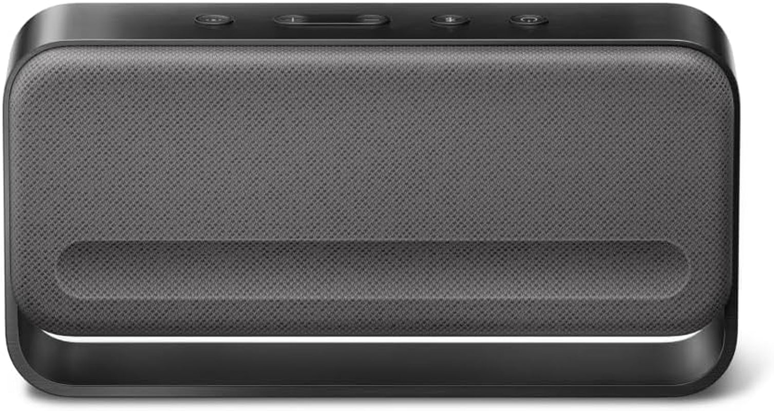 Soundlink Home Speaker, Premium, Portable and Wireless Bluetooth Bookshelf Speaker, up to 9 Hours Battery Life, Cool Grey